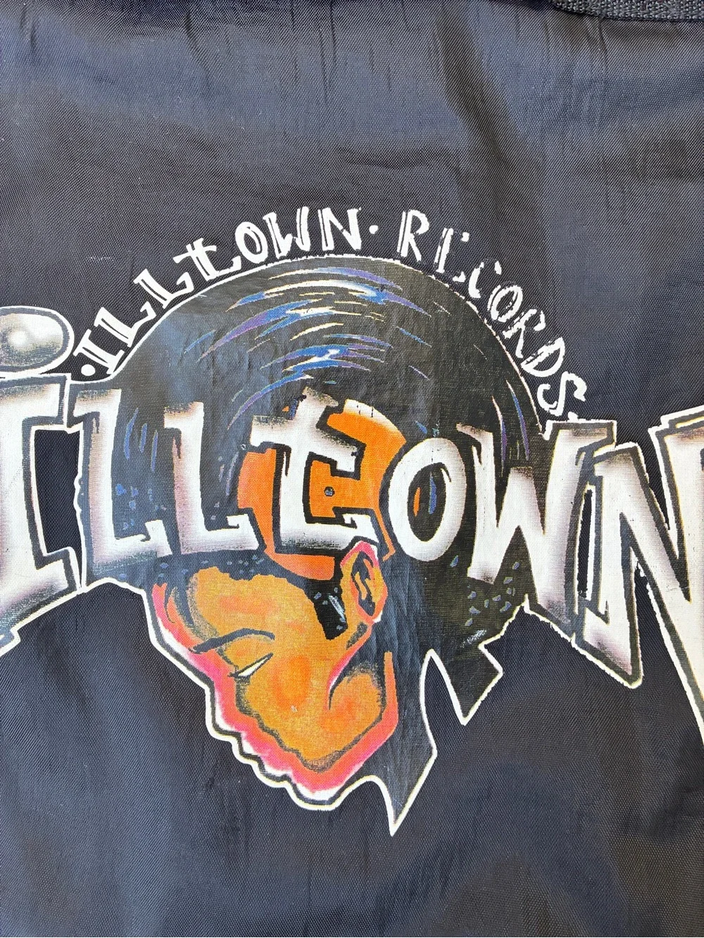 Vintage 90s Illtown Records DJ Record Messenger bag